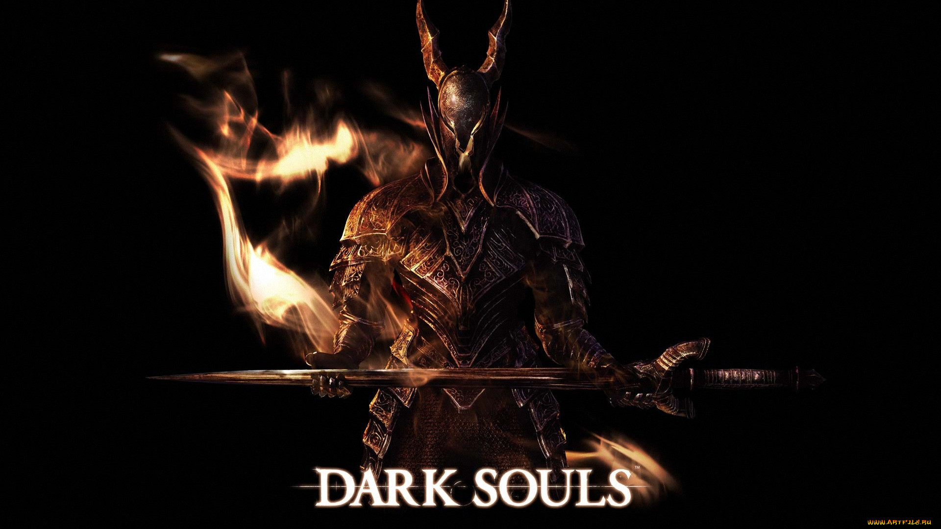 Обои Dark Souls Видео Игры Dark Souls, обои для рабочего стола, фотографии  dark souls, видео игры, огонь, меч, воин Обои для рабочего стола, скачать  обои картинки заставки на рабочий стол.